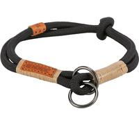 TRIXIE Zug-Stopp 17305 - Collar para Perro BE Nordic, Negro/Arena, L