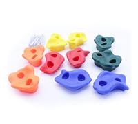 TRIZAND 18533 - Asas para escalada (10 unidades, hasta 150 kg, material de fijación)