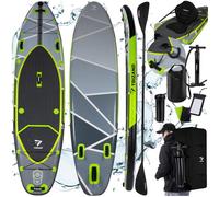 TRIZAND Tabla de surf de 335 cm - Juego completo con asiento, remo, bomba y accesorios, tabla de surf hinchable para principiantes y avanzados, kit de kayak al aire libre