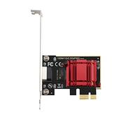Trjgtas 2.5G PCI-E Tarjeta de Red RTL8125B Chip Gigabit Ethernet PCIE Tarjeta de Red 10/100/2500Mbps 1Gbps/2.5Gbps RJ45 LAN PC