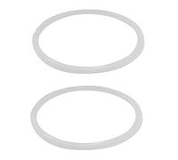 Trjgtas 2 juntas de goma interior de 26 cm para olla a presión, color blanco