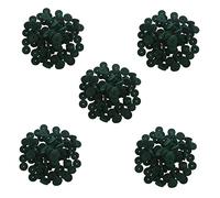 Trjgtas 450Pcs Teclado de Piano Arandela Piano Fieltro Balance Rail Punzonado Arandelas Reparación de Piezas ÚTil de Afinación de Piano