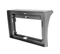 Trjgtas Fascia de coche de 10.1 pulgadas para Hiace 2010-2018 2DIN Fascia adaptador de montaje de audio Kit de de panel Accesorios de coche