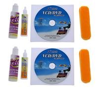 Trjgtas Kit de limpieza de lente de mantenimiento de reproductor de CD DVD Rom 8X