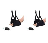 Trjgtas Reposapiés ergonómico de viaje, reposapiés de avión, reposapiés de viaje, reposapiés, hamaca de pie de vuelo, accesorios de escritorio