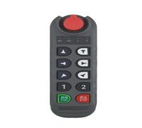 TRK-R6D R8D Doble Velocidad Industrial inalámbrico Radio grúa interruptores de Control Remoto Elevador Puente grúa Controlador(Lavender)