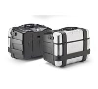 TRK46PACK2 Par Maletas Lateral GIVI Trekker Monokey 46Lt Acabado Aluminio