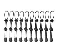 TRKETK 10 Piezas Cuerda Elástica Mochila Ajustable Elástica Cable Plástico Fijación Buckle Cordón Elástico Resistente Accesorios para Mochila para Mochilas Senderismo Camping y Viajes