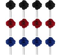 TRKETK 12 Piezas Clips de Pelo de Flor, Rosas Clips Accesorios Horquillas para El Pelo con Forma de U Accesorios Vintage para el Cabello para Mujeres y Niñas Tocado de Novia para Bodas, Fiestas