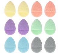 TRKETK 12 Piezas Esponjas Faciales de Limpieza Facial Desmaquillante Belleza Esponja Herramientas de Limpieza Exfoliante Reutilizable Para Diaria Facial Desmaquillador Piel Limpia