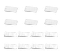 TRKETK 14 Piezas Cuñas Universales de Plástico para Suelos 50mm Cuña de Nivelación de Muebles Ajustable Antideslizantes Para Suelos Puertas Ventanas Vidrio Mesas Armarios Muebles
