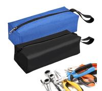 TRKETK 2 Piezas Bolsa de Herramientas Pequeña, Bolsas de Herramientas Multiusos Bolsas de Herramientas de Lona Organizadores de Herramientas Impermeables para Destornillador, Pernos, Tuercas