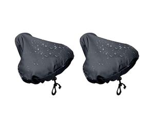 TRKETK 2 Piezas Fundas Impermeables para Asientos de Bicicleta Funda Universal Cubierta Impermeable Fácil de Transportar Prueba de Lluvia y Polvo para a la Mayoría de Bicicletas de Mayoría