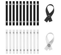 TRKETK 20 Piezas Unidades de Trabillas para Toallas con Cierre de Botón Colgadores Sin Costuras Ganchos para Toallas Reutilizable para Paños de Cocina para Mantas Trapos Albornoces Trapos Tejidos