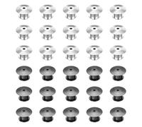 TRKETK 30 Pasadores de Bloqueo Metal Pin Cierres Sujetadores Pasadores de Metal Cierres de Repuesto para Joyería Broches Insignias Etiquetas de Nombre Manualidades Bricolaje