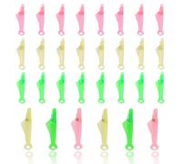 TRKETK 30 Piezas Enhebradores de Aguja de Plástico, Enhebrador De Aguja Con Boca De Pez Enhebradores de Agujas de Coser a Mano Accesorios Para Máquinas de Coser Enhebradores de Agujas, Tres Colores