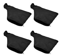 TRKETK 4 Piezas Bolsas para Aserrín, Bolsa de Recogida Ajustable Bolsas para el Polvo de Sierra Ingletadora Negra con Cremallera Bolsas para Herramientas Eléctricas Bolsas para Sierras de Mesa