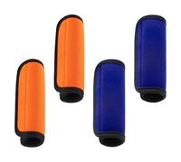TRKETK 4 Piezas Funda para Asa de Maleta Cómoda Funda de Neopreno para Asa de Equipaje Cubierta para Manija de Maleta Extraíble para Asa de Maleta Equipaje Mochila Accesorios de Viaje