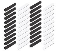 TRKETK 40 Piezas Reductores de Tamaño de Sombrero, Inserciones de Sombrero Autoadhesivas Cinta de Espuma EVA para Tamaño de Sombrero Cinta de Tamaño de Sombrero Blanco y Negro Banda para Sudor