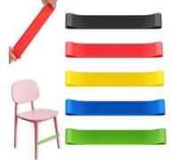 TRKETK 5 Piezas Bandas Elásticas para Sillas para Niños, Bandas elásticas para la ansiedad Bandas Antiestrés Hinchables Bandas Sensoriales para Sillas para Niños con TDAH Autismo Sensorial