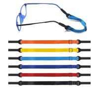 TRKETK 6 Piezas Cordón Ajustable para Gafas, Correa Elástica de Retención de Gafas Correas Antideslizantes Para Gafas Cordon Gafas Deportivas Correa Universal para Gafas para Niños y Adultos