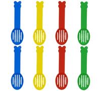 TRKETK 8 Piezas Pala de Arena para Hámster para Arena de Gatos Palas de Basura de Plástico para Animales Pequeños Fácil de Limpiar para Mascotas Recogedor Caca Limpieza de Caja de Arena