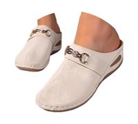 Trlxkhor Sandalias Cuña Mujer De Verano Con Ortopédicas Plataforma Sandalias Tacón De Punta Cerrada Con Soporte De Arco Comodos Y Antideslizantes Elegantes Para Piscina Vacaciones Eventos 2026