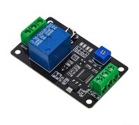 TRM01 Relé temporizador de retardo ajustable con funciones de retardo múltiple y protección de conexión inversa para uso en circuitos electrónicos de sincronización y control