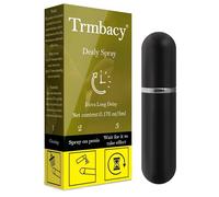 TRMBACY Desensibilizador de retardo en aerosol para hombre, fácil de llevar, imprescindible para parejas en la cama (amarillo)