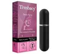 TRMBACY Desensibilizador de retardo en aerosol para hombre, fácil de llevar, imprescindible para parejas en la cama (rosa)