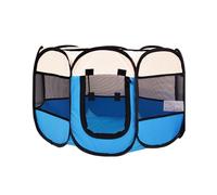 trmqnaf Casa de perro de verano, sala de parto transpirable para gatos, cama para gatos, tienda de campaña para mascotas, jaula interior para perros pequeños (pequeña)