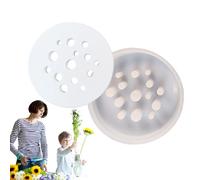 Trochate Molde para arreglos florales,Molde de silicona en forma de panal - de briquetas para arreglos florales | Moldes de resina creativos fáciles de liberar, creando jarrones y ramos de