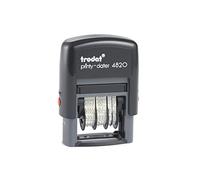 Trodat 4820 Fecha de impresión, variante ISO de 4 mm (negro) (el embalaje puede variar)