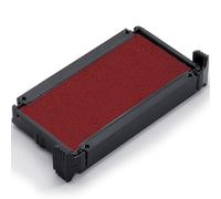 Trodat 6/4911 - Lote de recambios para tampón de tinta (3 unidades), color rojo