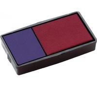 Trodat 6/4912/2 2 pack Replacement Red/Blue Ink Pads for Office Printy Models