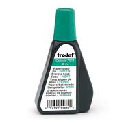 Trodat 7011 Tinta para sellos de 28 ml verde