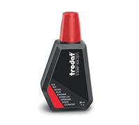 Trodat Tinta para sellos de entintado manual 7011, 28 ml, Rojo