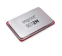 Trodat 9072M - Tampón de metal (11 x 7 cm), color rojo