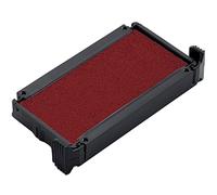 Trodat b349103 6 x almohadillas de tinta Pack de 3 tarjetas de 6 recambios de tinta rojo