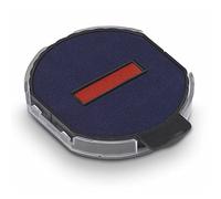 TRODAT Lot de 2 Cassettes encreur de rechange pour tampon 6/15/2 Bicolore Bleu - Rouge