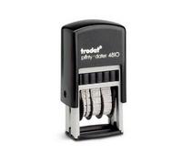 Trodat Printy 4810 70169 - Sello autoentintable fechador (20 x 3,8 mm), color ne