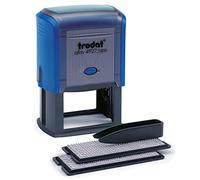 Trodat Printy 4927 - Sello automático (8 renglones máximo), color azul claro