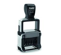 Trodat Professional - Sello de fecha 5430/L con textos Recibido, Pagado, Contabilizado, color rojo