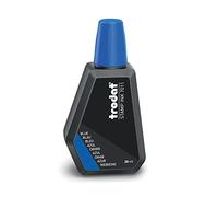 Trodat Recambio de Tinta estándar para Sellos - Tinta a Base de Agua, Resistente a la decoloración para Impresiones claras, Botella de fabricación sostenible con indicador de Nivel - Adecuado para