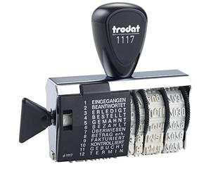 Trodat - Sello de palabra de banda deriva 1117 4 mm