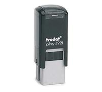 Trodat trodat printy selbstfärber con placa de texto de 11 x 11 mm