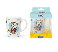 Trötsch Bobo Siebenschläfer Kindertasse blau Geschenktasse aus Porzellan: Kaffeetasse Teetasse Geschenkidee Geschenk Tasse