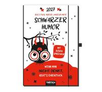 TRÖTSCH - Buchkalender Der etwas andere Jahresplaner Schwarzer Humor 2027: Tagesplaner
