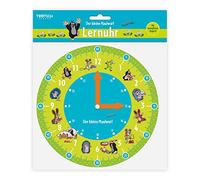 Trötsch Der kleine Maulwurf Lernuhr: Übungsuhr mit beweglichen Zeigern