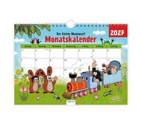 TRÖTSCH - Der kleine Maulwurf Monatsterminer Monatskalender 2027: Monatskalender Planer Bürokalender Terminer
